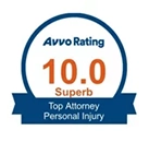 10 out of 10 Superb rating by Avvo.com
